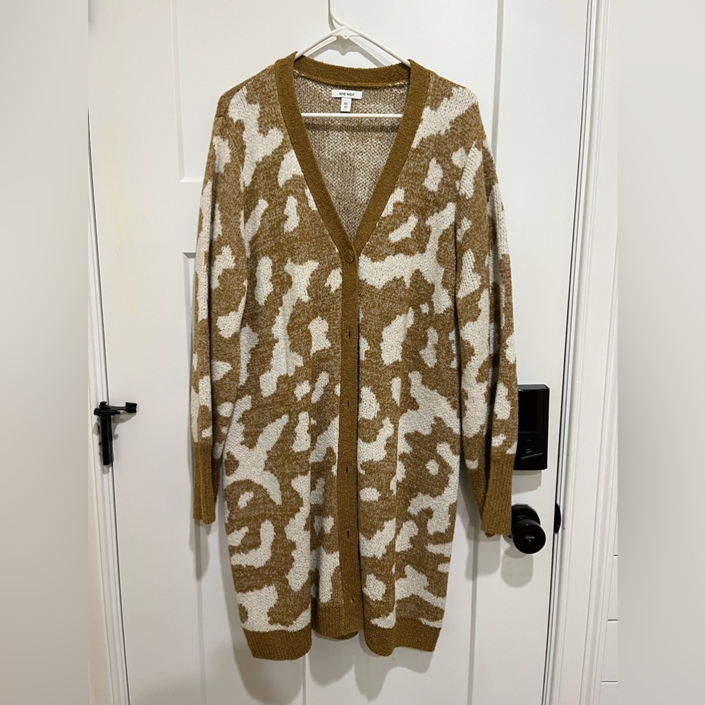 Nine West Long Cardigan – Cozy & Versatile XXL
